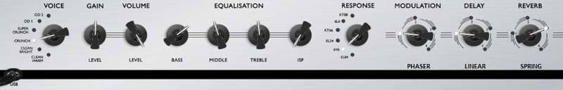 Patch 4 Lead Guitar controls